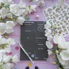 Ежедневник  Daily Planner Total Black + ручка Ежедневник  Daily Planner Total Black + ручка