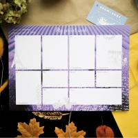 Щотижневий настільний планер Weekly Planner лаванда