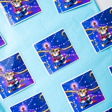 Вінілова наліпка "Фаршик Сейлор Мун"