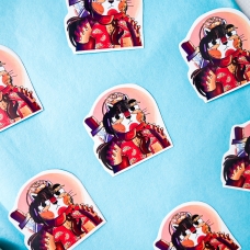 Вінілова наліпка "Фаршик Самурай"