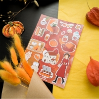 Наліпки "Осінь", Flosteri by asumi