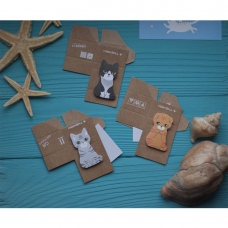 Стикеры - закладки Cat in the Box Стикеры - закладки Cat in the Box