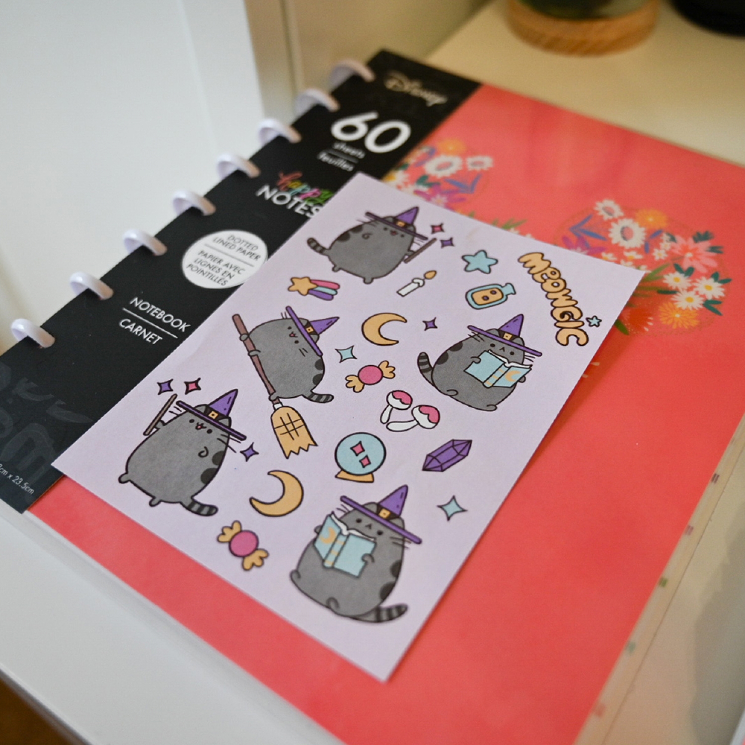 Наліпки Пушин Meowgic