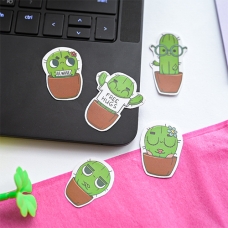 Набір наліпок Кактус, Світлана Заря Набір наліпок Кактус, Світлана Заря