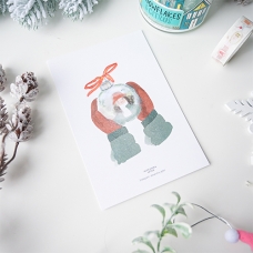 Листівка Ялинкова прикраса, Alexandra Apter