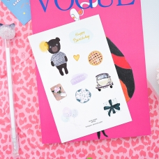 Наліпки Birthday, Alexandra Apter