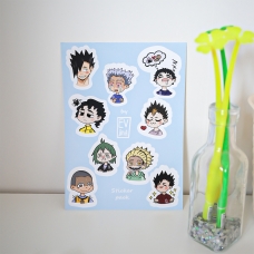 Наклейки Haikyu!!, EVjina Наклейки Haikyu!!, EVjina