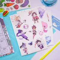 Наклейки Overwatch, Lisa Cloud