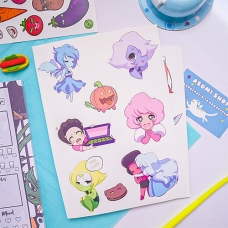 Наклейки Steven Universe, Lisa Cloud