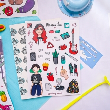 Наліпки "3D", Marina Yen