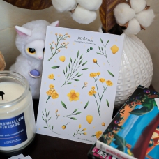 Лист з наліпками ''Жовтець'' Лист з наліпками ''Жовтець''