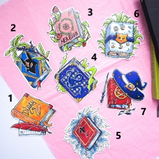 Наліпка Магічна книга, Valariel Наліпка Магічна книга, Valariel