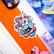 Наклейка Краб, Wrzes