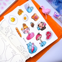 Лист наліпок "Food", Wrzes