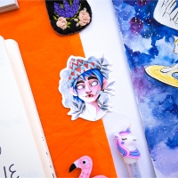 Наклейка Gorillaz, Wrzes Наклейка Gorillaz, Wrzes