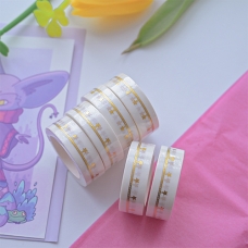 Декоративна стрічка Зірки (gold)