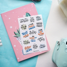 Наліпки Мотиваційні, All Sticker Print Наліпки Мотиваційні, All Sticker Print
