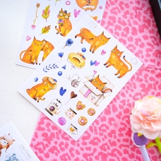 Наліпки Закохані коти, Asumi