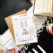 Наліпки "Do What You Love", Asumi Наліпки "Do What You Love", Asumi