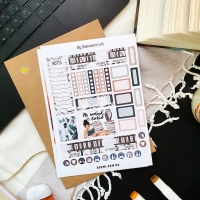 Макет наліпок "Bookworm Life", Asumi