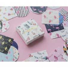 Набор наклеек "Фламинго" 45 шт Набор наклеек "Фламинго" 45 шт