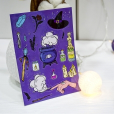 Наліпки вінілові Witchcraft, Asumi Наліпки вінілові Witchcraft, Asumi