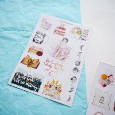 Наліпки Be Somebody, SticknPlan Наліпки Be Somebody, SticknPlan