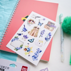 Наліпки Blue Flowers, SticknPlan Наліпки Blue Flowers, SticknPlan