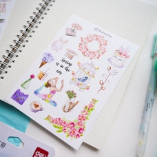 Наліпки Spring, SticknPlan Наліпки Spring, SticknPlan