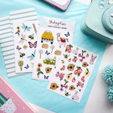 Стикерпак из 3х листов Llamas, SticknPlan Стикерпак из 3х листов Llamas, SticknPlan