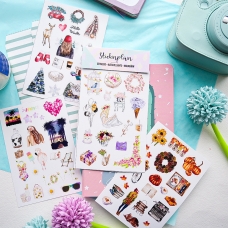 Стикерпак из 4х листов Seasons, SticknPlan Стикерпак из 4х листов Seasons, SticknPlan