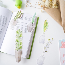 Бумажные закладки для книг Secret Botanical Garden (1 шт) Бумажные закладки для книг Secret Botanical Garden (1 шт)